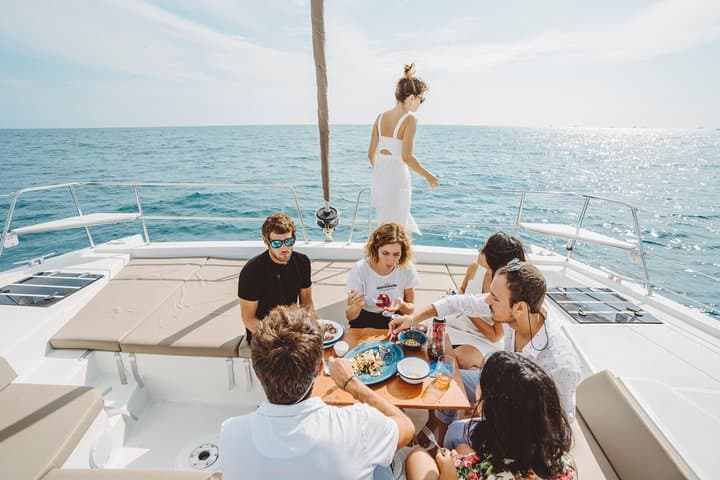 Private Catamaran Charter in Barcelona with Crew