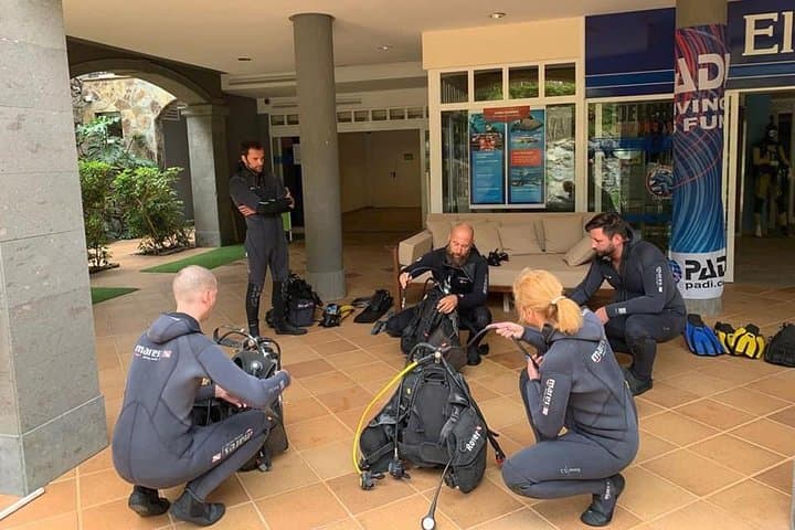 PADI Scuba Diver Course in Puerto de Mogan