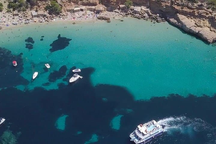 Cala Salada and Unspoiled North Beach Tour. Snorkelling and Aquarium