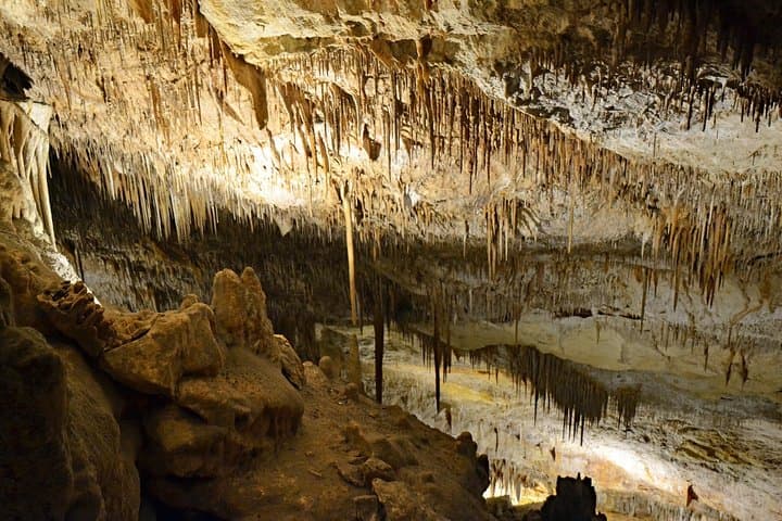 Full day tour to the Caves of Drach and Caves of Hams in Mallorca