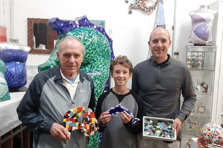 Mosaic class Barcelona for kids