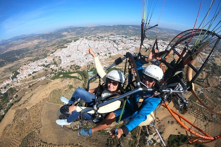 Paramotor flight in Ronda