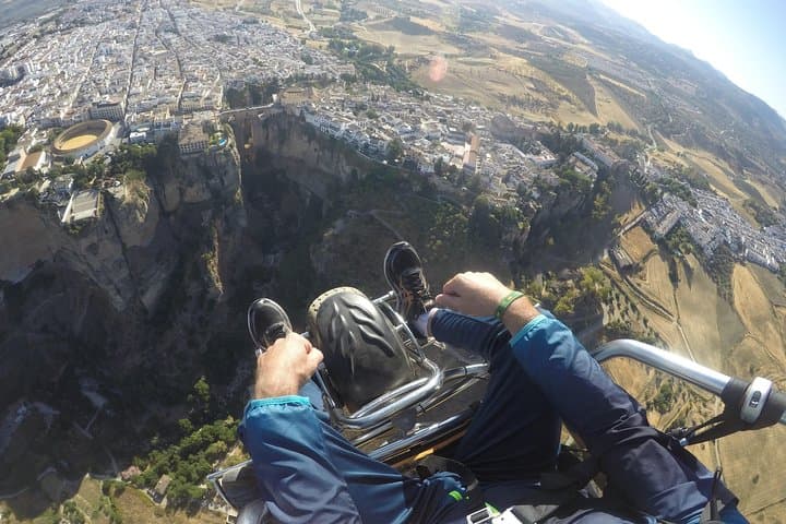 Paramotor flight in Ronda