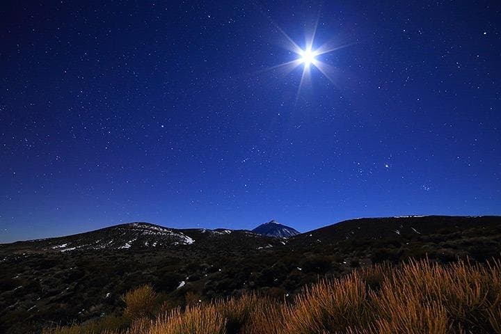 Teide under the stars