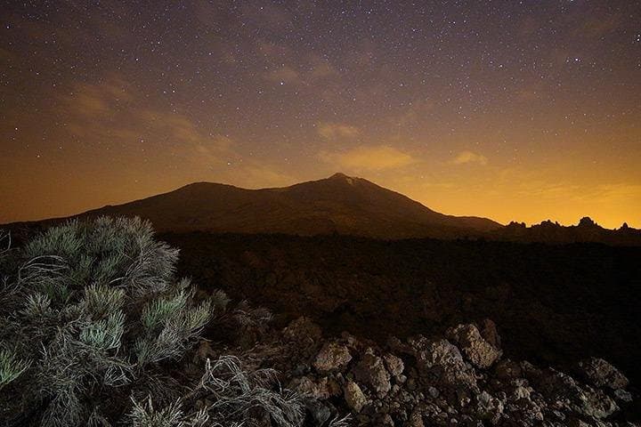 Teide under the stars