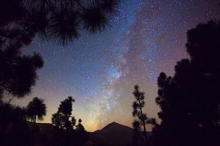 Teide under the stars