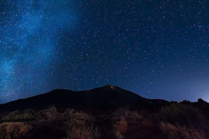 Teide under the stars