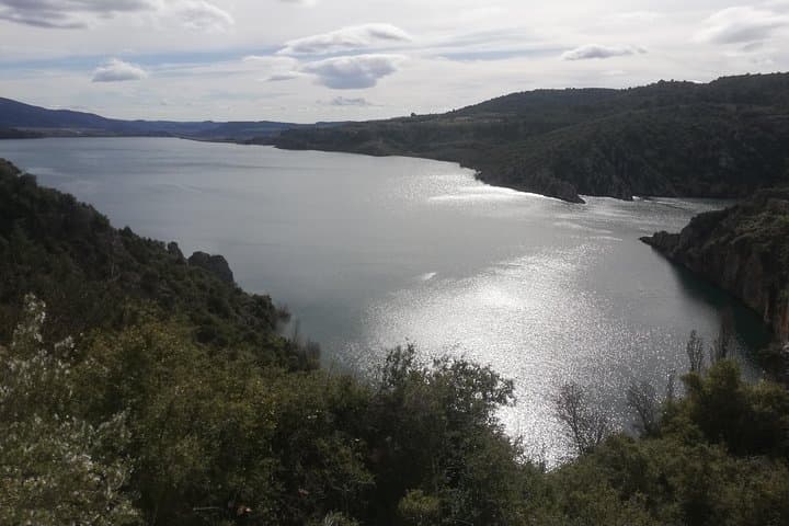 El Grado's Dam seen from Torreciudad.