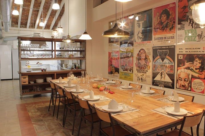Spanish Tapas & Paella Cooking Class in Central Madrid with Lola