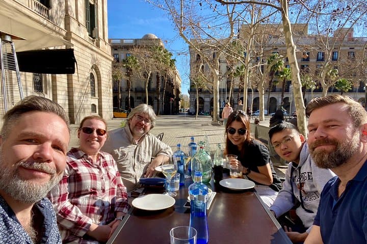 With good weather we will sit outside on a terrace.