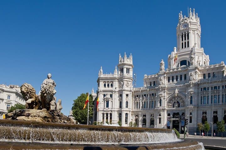 Private tour to the Cibeles Palace and the Retiro Park
