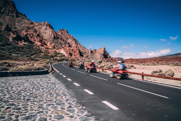 Quad Tour Volcano Teide By Day in Teide National Park
