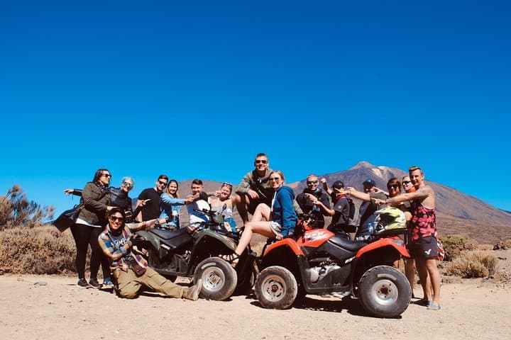 Quad Tour Volcano Teide By Day in Teide National Park