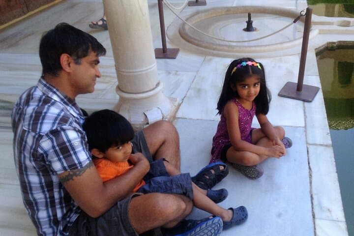 Alhambra Private Family Visit with children