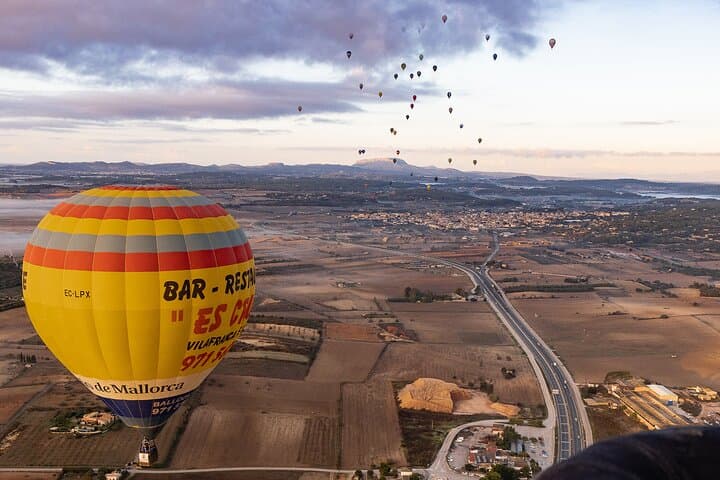 Private Exclusive Ballooning Experience for 4 over Mallorca