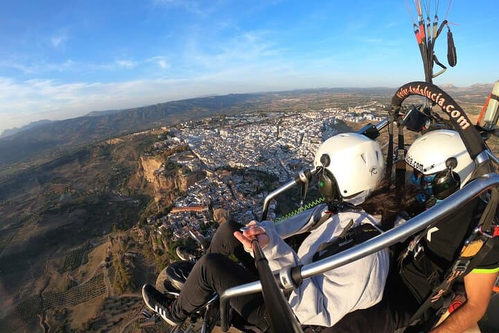 Paramotor flight in Ronda