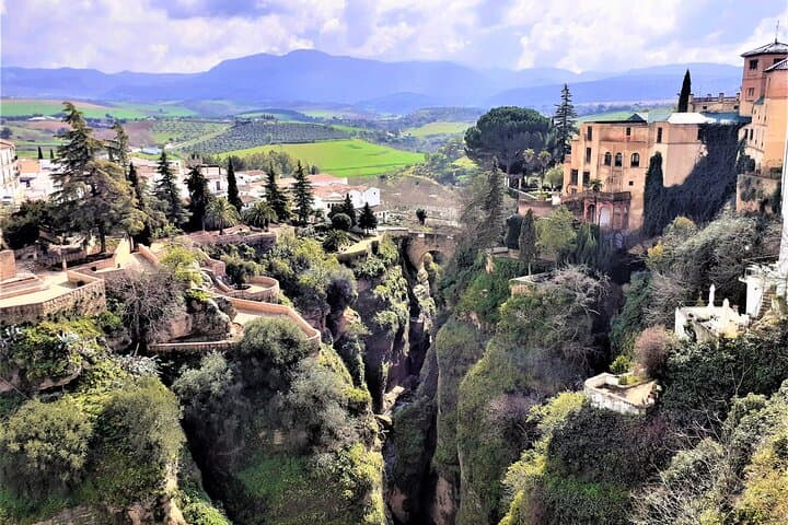 View to the Moorish palace
