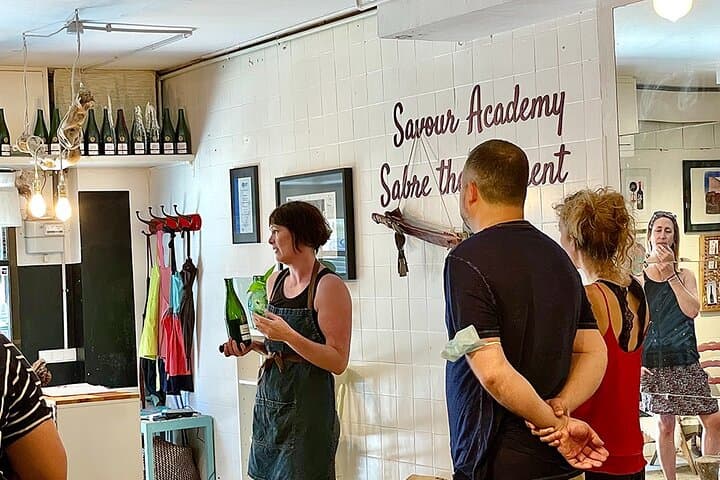 Sabre the Moment: Cava Sabrage Class in Barcelona