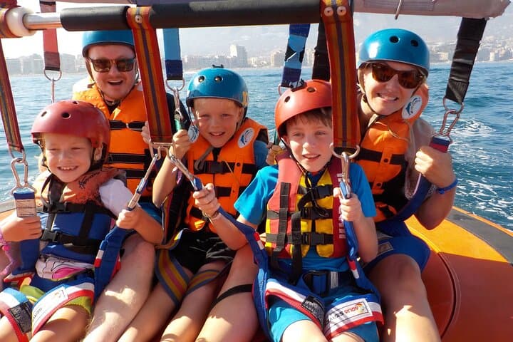 Parasailing in Fuengirola - The Highest Flights on the Costa