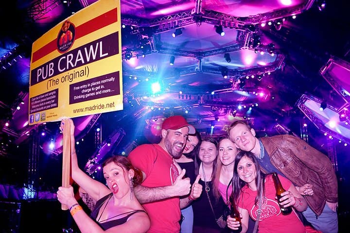 Pub Crawl Madrid-The Original since 2005-Shots-Fun-Clubs-Dance