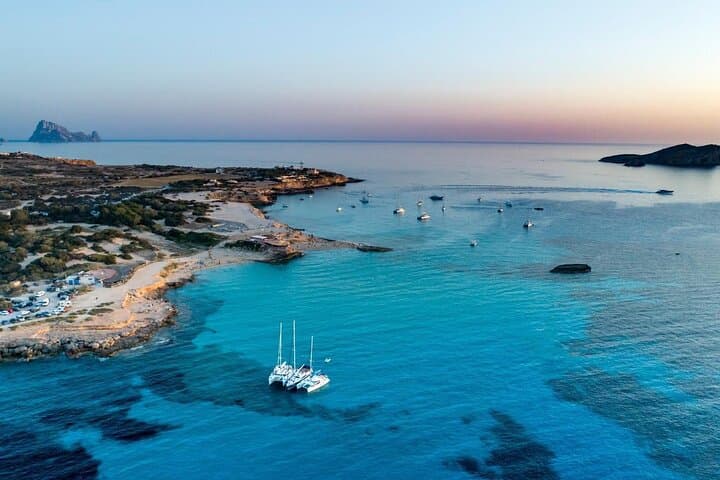 A day on a catamaran from Ibiza to Formentera