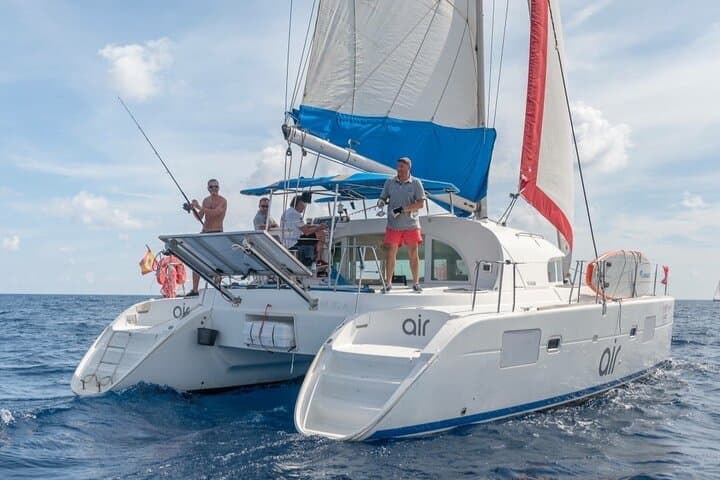 A day on a catamaran from Ibiza to Formentera