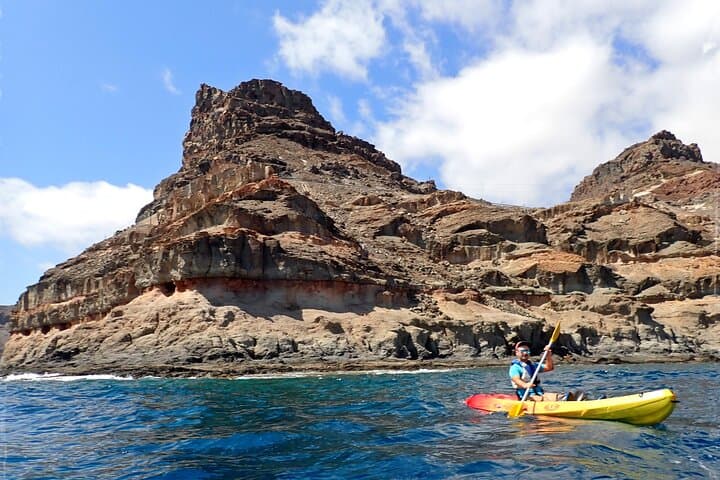 Kayak & Snorkeling Tour in Caves in Gran Canaria