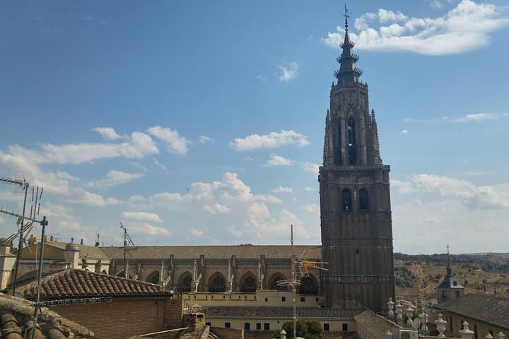 Cathedral views from a hidden terrace