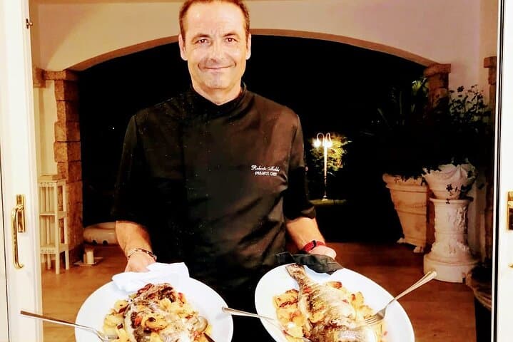 Personal chef at your villa