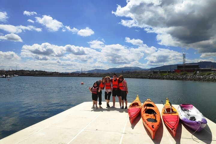 Private Kayak Tour along the Getxo Coast and Hanging Bridge