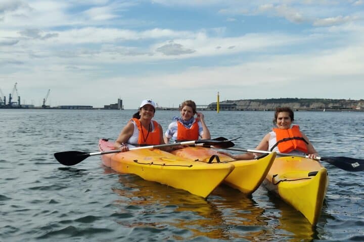 Private Kayak Tour along the Getxo Coast and Hanging Bridge