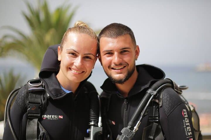Happy first dive