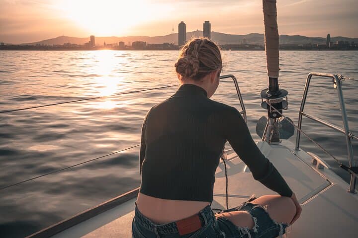 Barcelona Sunset Cruise with Light Snacks and Open Bar