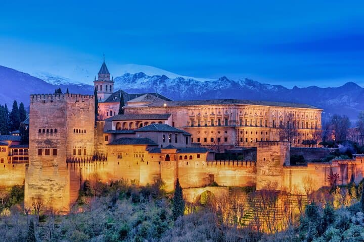 Private Full-Day Tour La Alhambra from Cadiz pick up and drop off