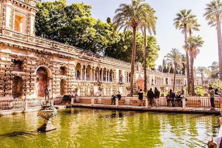 Pond of Mercury.
Royal Alcazar of Seville Gardens.