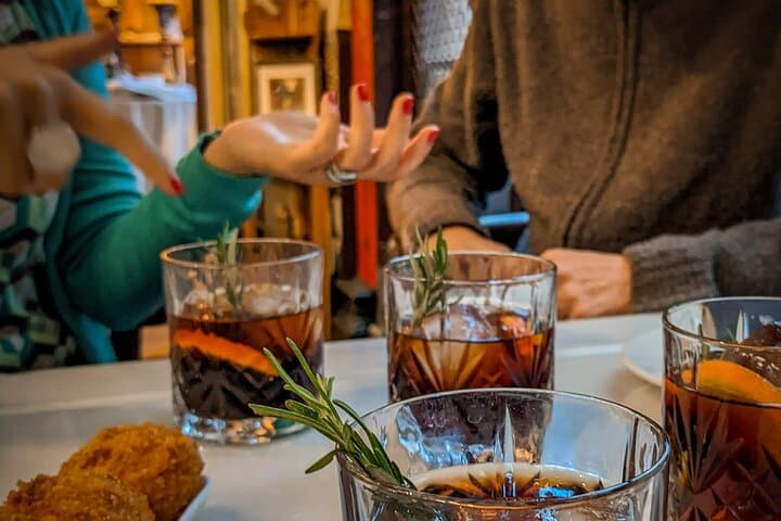 Opening the meal with a traditional culturally significant drink