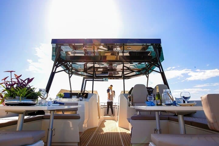 Luxury catamaran sailing experience in Barcelona