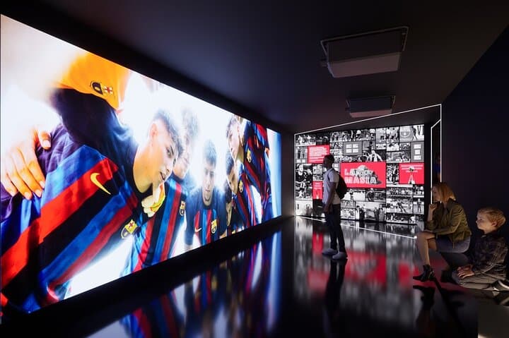 Football Club Barcelona Museum Immersive Tour Guided Visit
