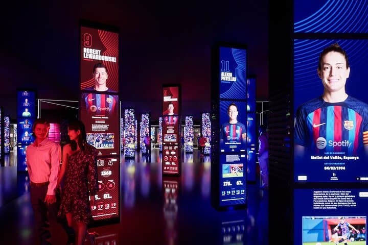 Football Club Barcelona Museum Immersive Tour Guided Visit