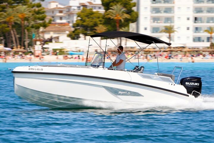 Private Boat Rental Abaris 23 from Alcudia