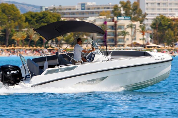 Private Boat Rental Abaris 23 from Alcudia