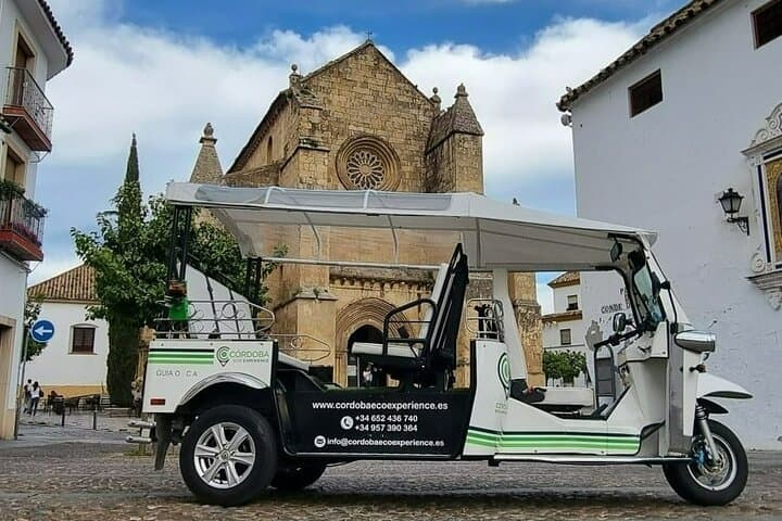 Tuk tuk route through Córdoba