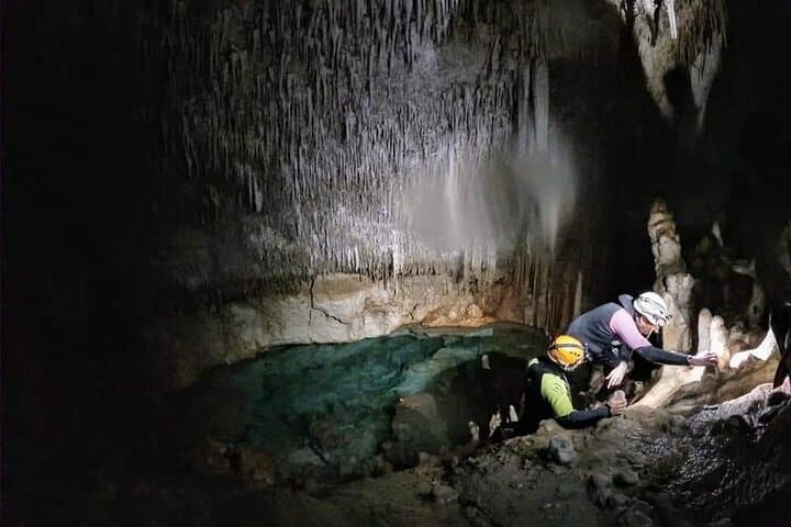 inside the cave