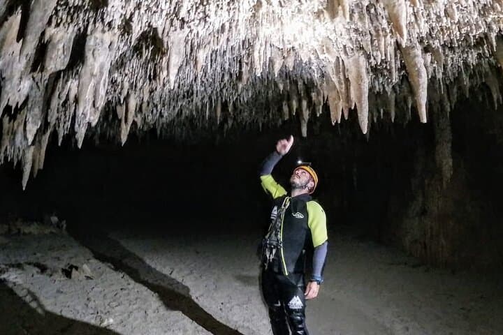 formations inside the cave