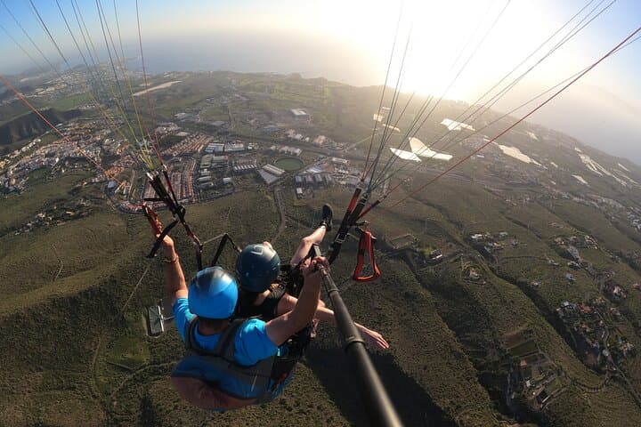 Private Paragliding Flight Experience in Tenerife
