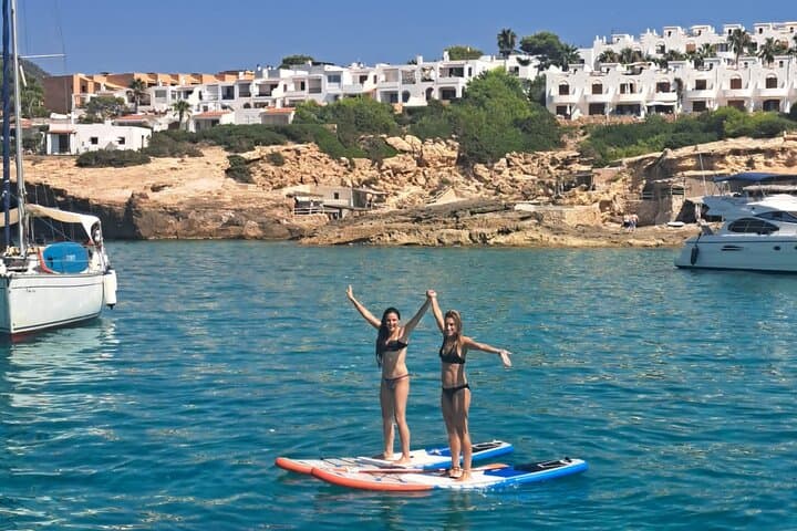 Sail Ibiza Formentera enjoy a swim in paradisiacal coves