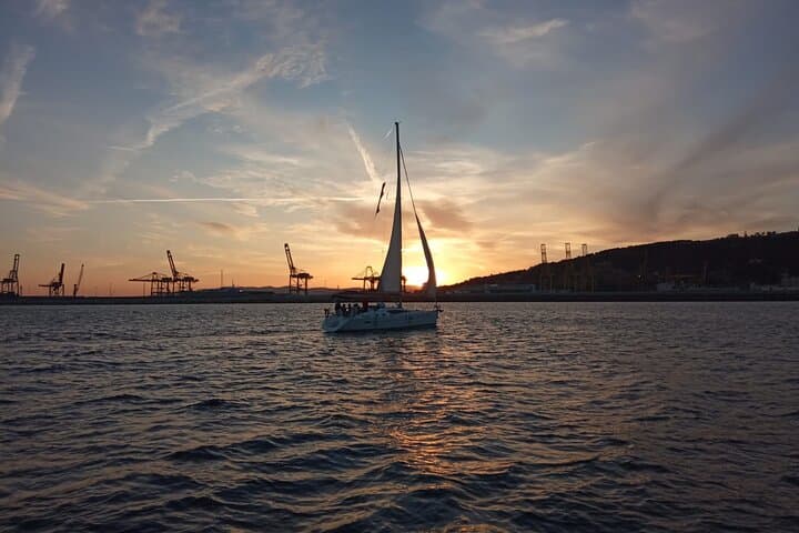 Take in the beautiful views while sailing