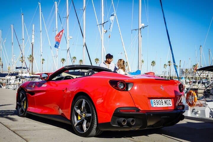 Ferrari Car Driving & Sailing Experience Barcelona