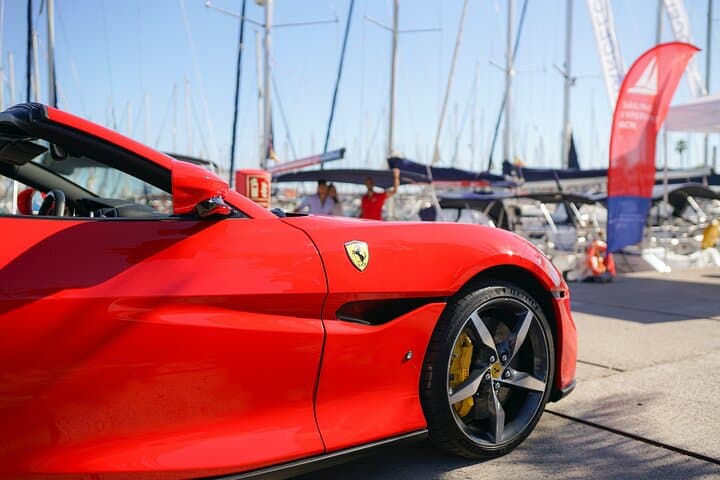 Ferrari Car Driving & Sailing Experience Barcelona