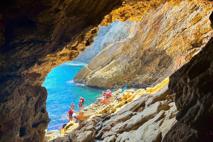 Cabo de San Antonio Kayak, Snorkel & Sea Cave Tour